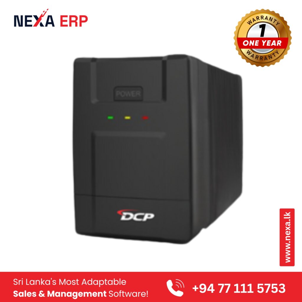D700 Line Interactive UPS - 650VA / 390W | Reliable Power Backup with AVR Protection