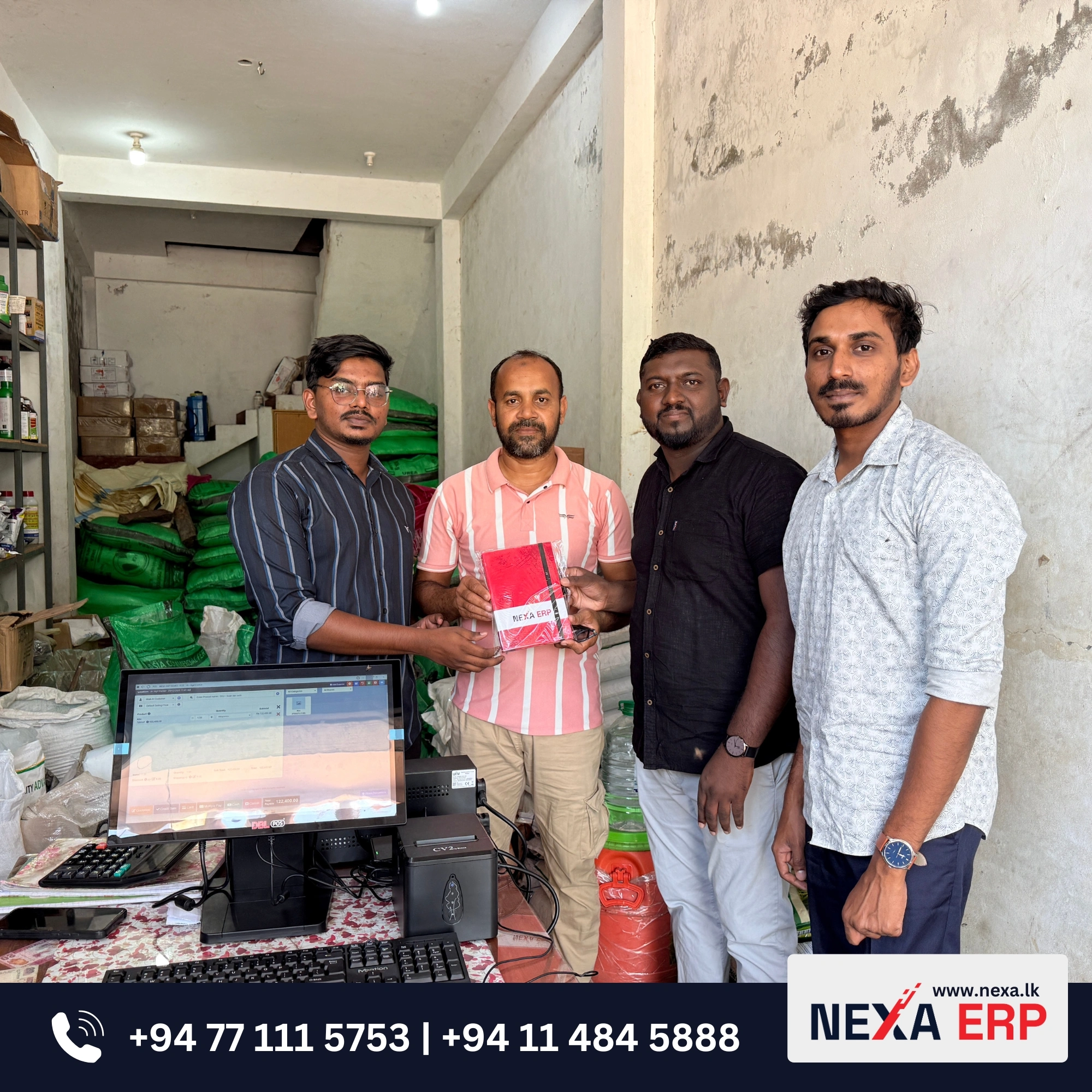 NEXA ERP for Fertilizer & Agri Center POS in Vavuniya, Sri Lanka – A+ Agri Center